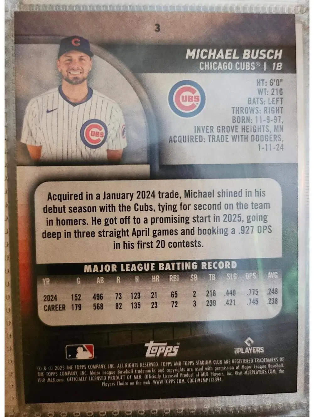 Topps 2025 stadium